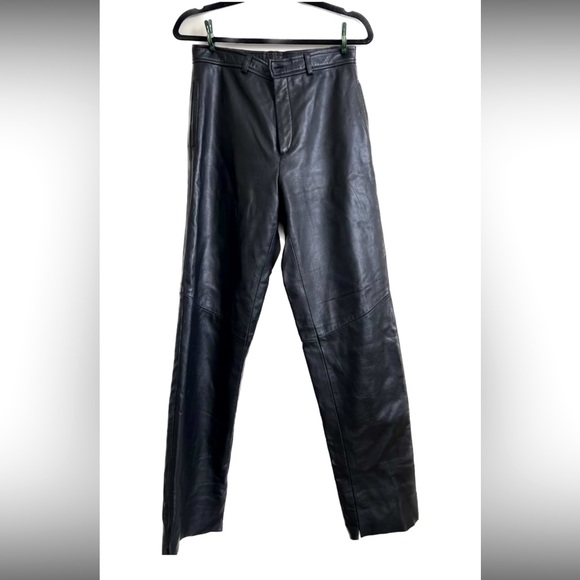 Danier VINTAGE Leather Pants - Picture 1 of 5